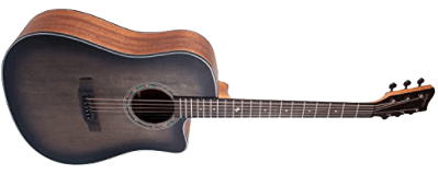 lotmusic 41 Inch Acoustic Guitar Full-size Dreadnought Professional Cutaway